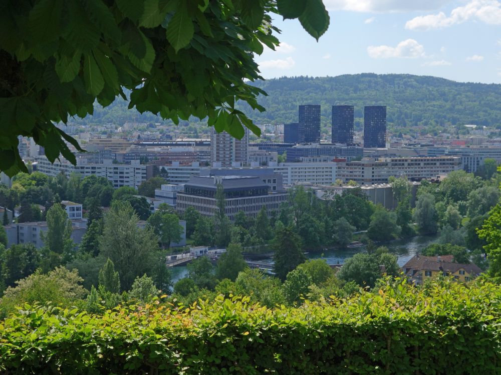 Blick auf Altstetten
