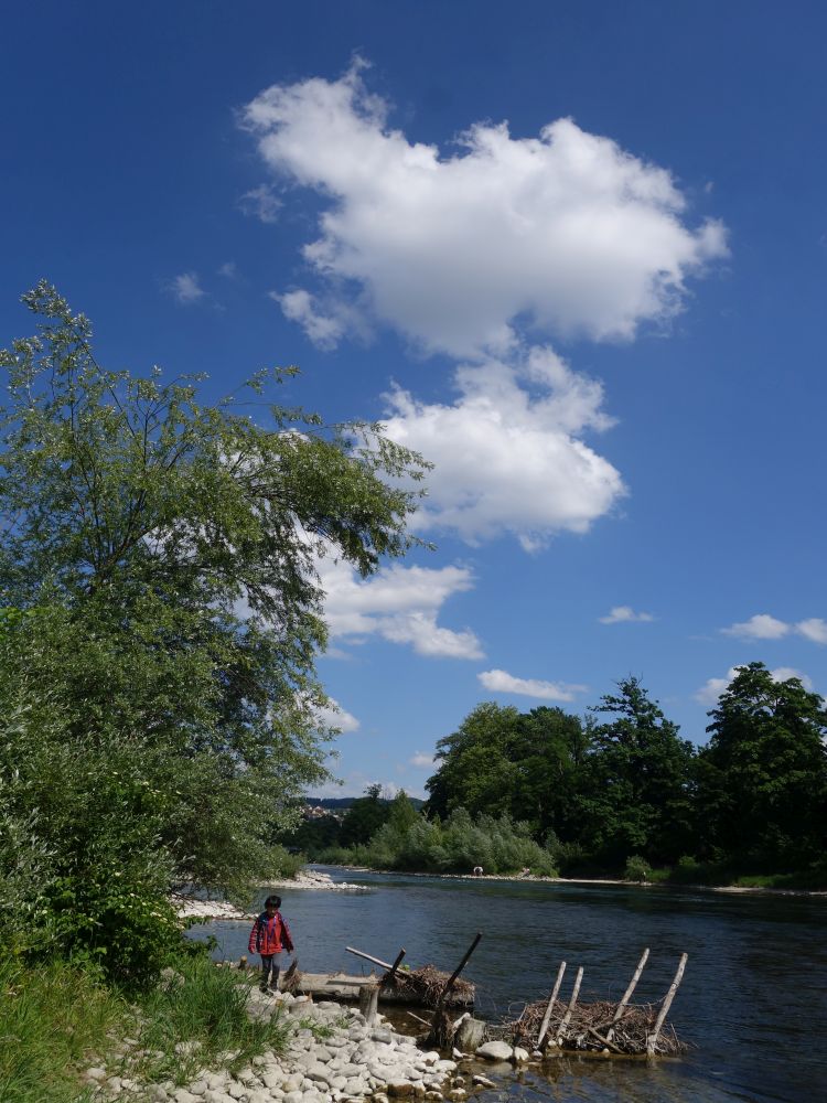 Wolken über der Limmat