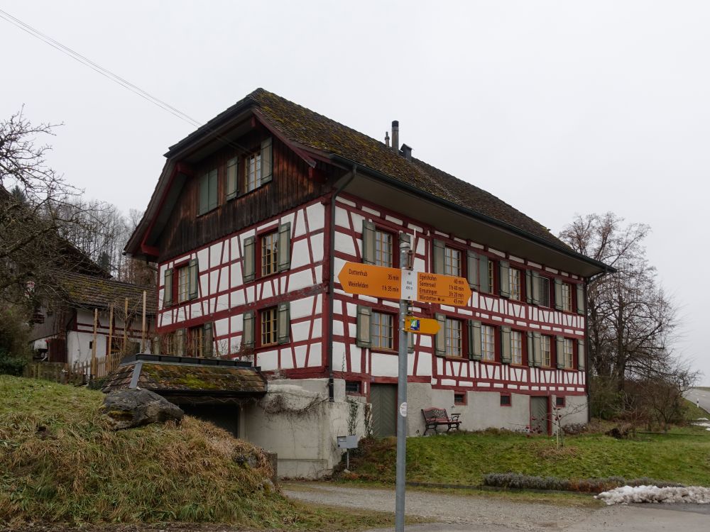 Fachwerkhaus in Wald