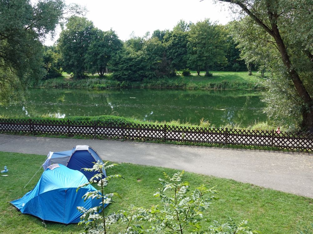 Campingplatz an der Donau