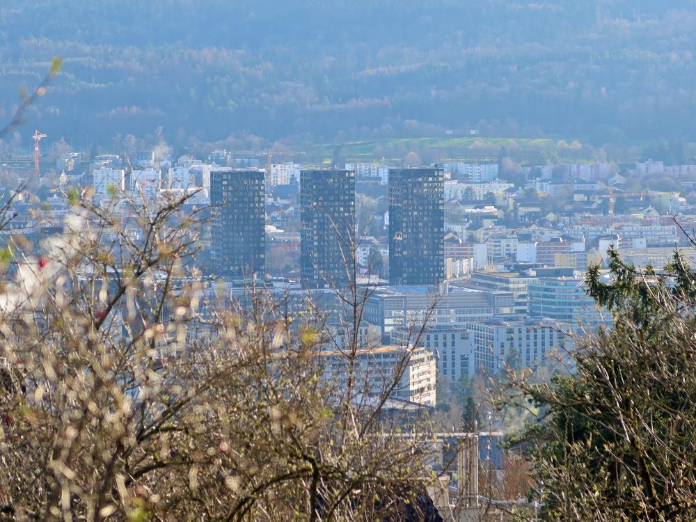 Hochhäuser in Zürich