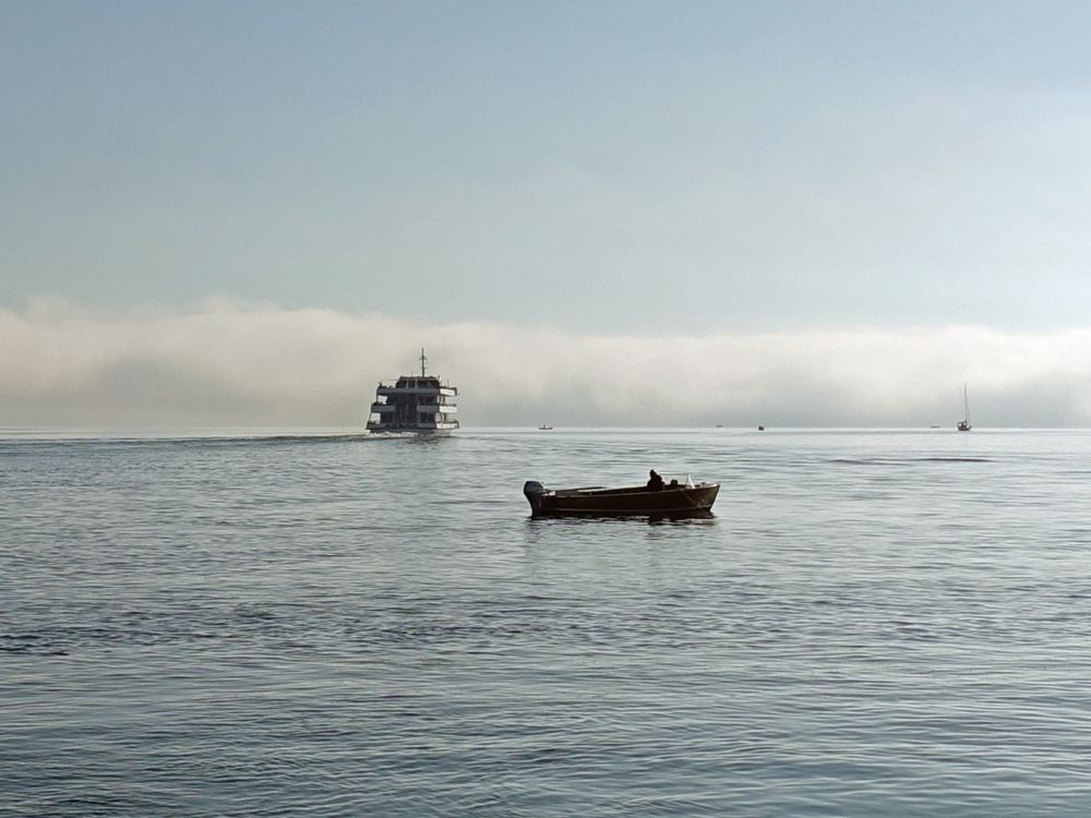Nebel überm Bodensee
