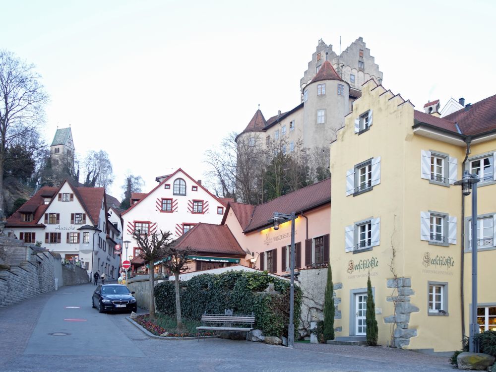 Steigstrasse und Meersburg