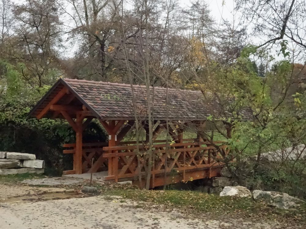 Holzbrücke bei der Lochmühle