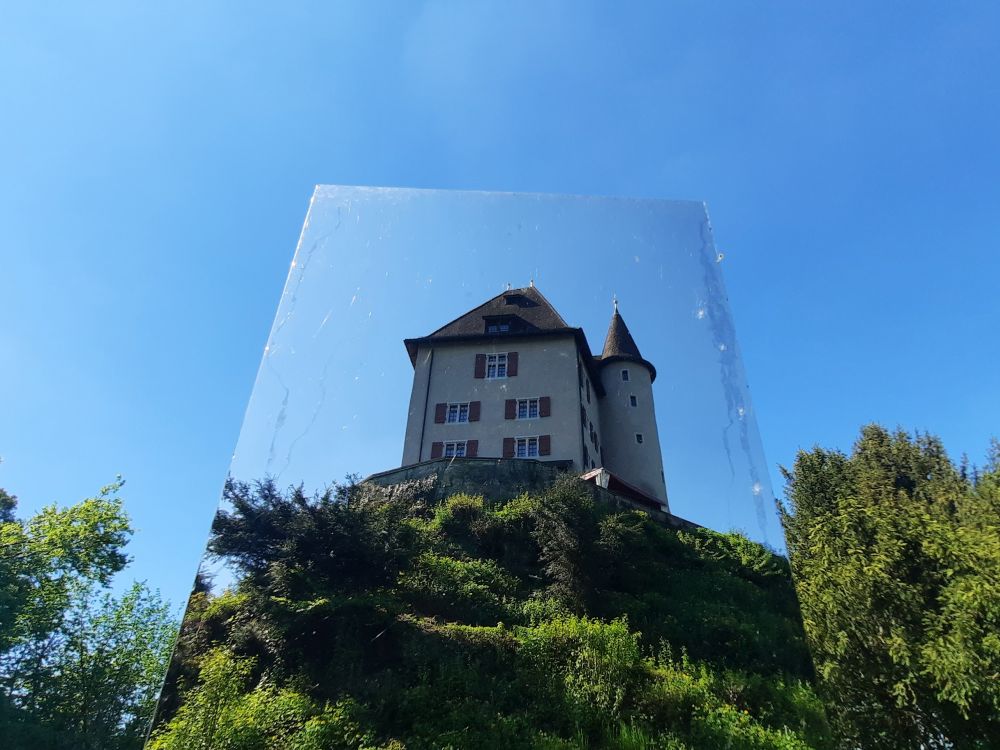 Schloss im Spiegel