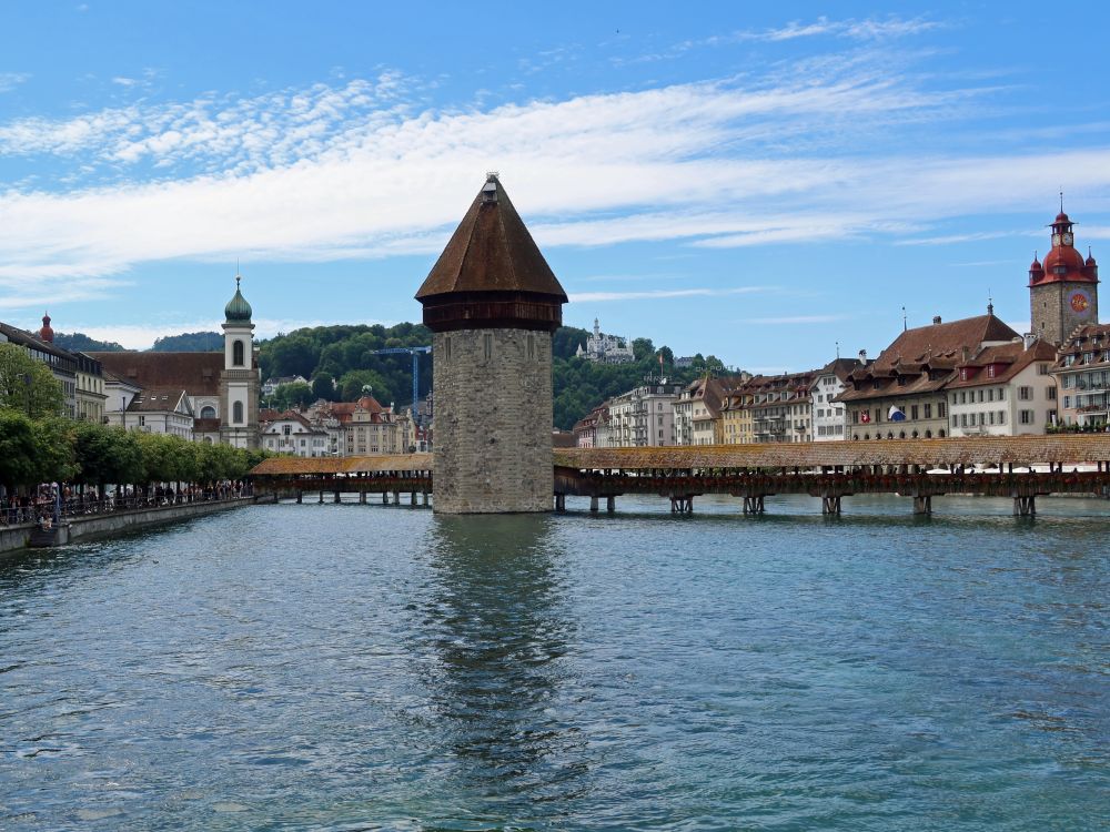 Kapellbrücke mit Wasserturm