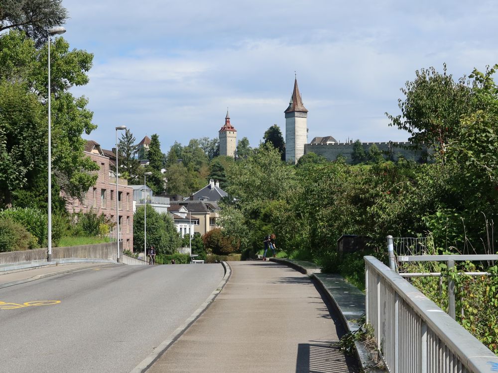 Wachturm (li) und Lugislandturm (re)