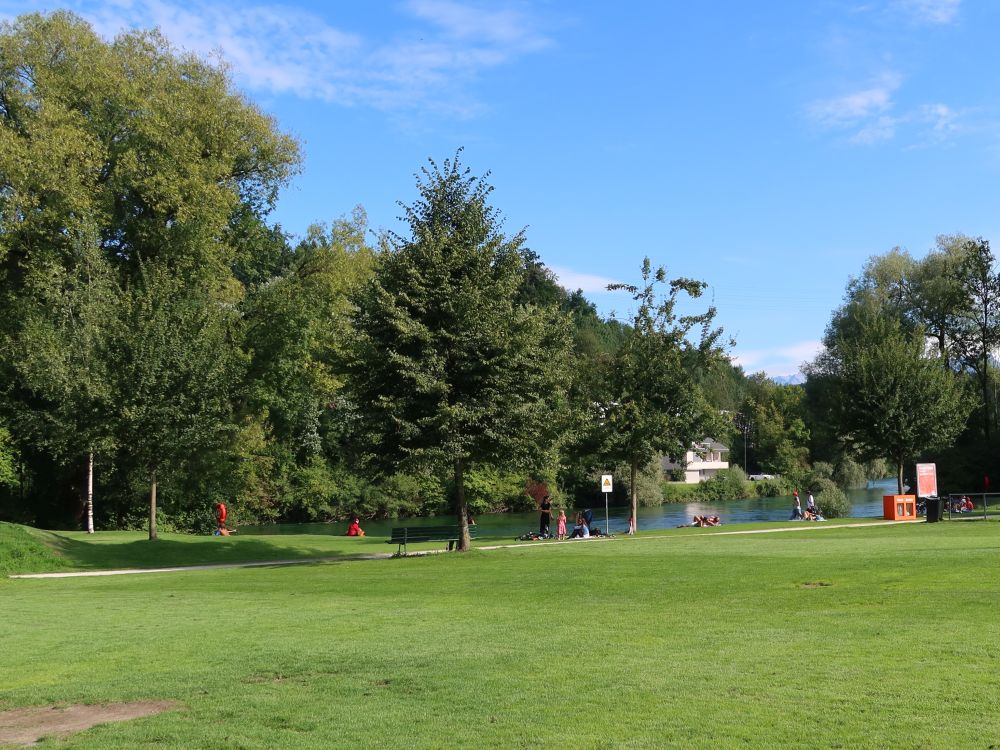 Liegewiese am Reusszopf