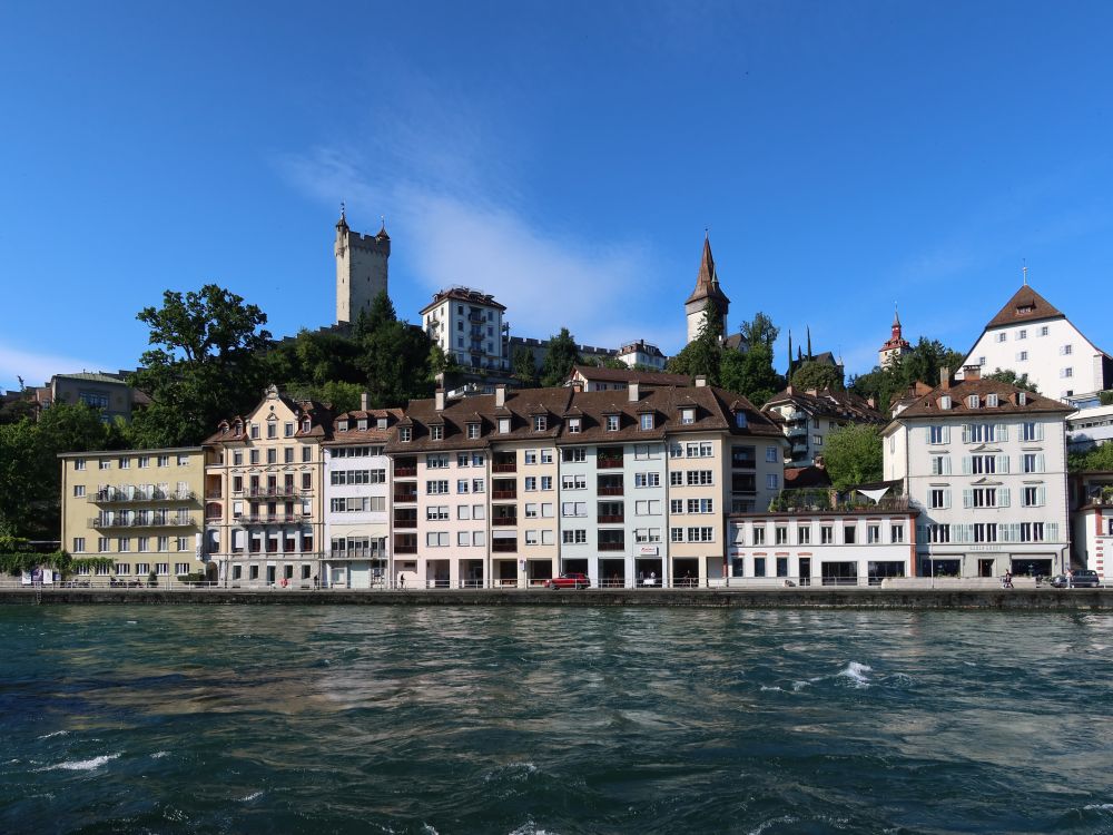 St. Karliquai und Museggtürme