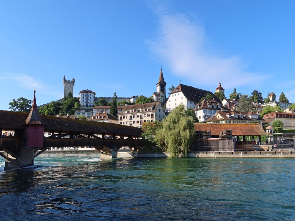 Spreuerbrücke und Museggtürme