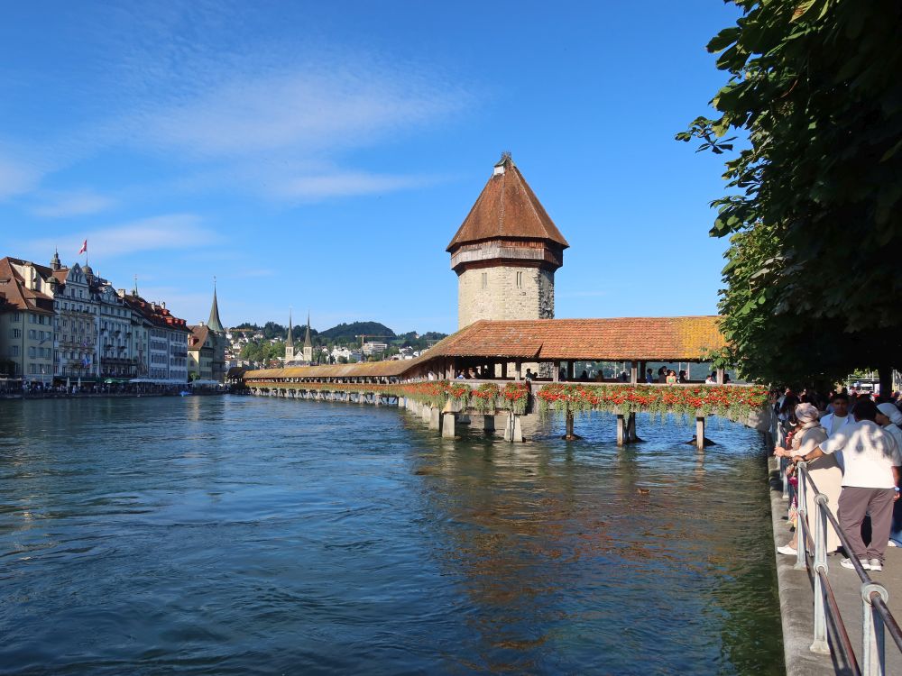 Kapellbrücke mit Wasserturm