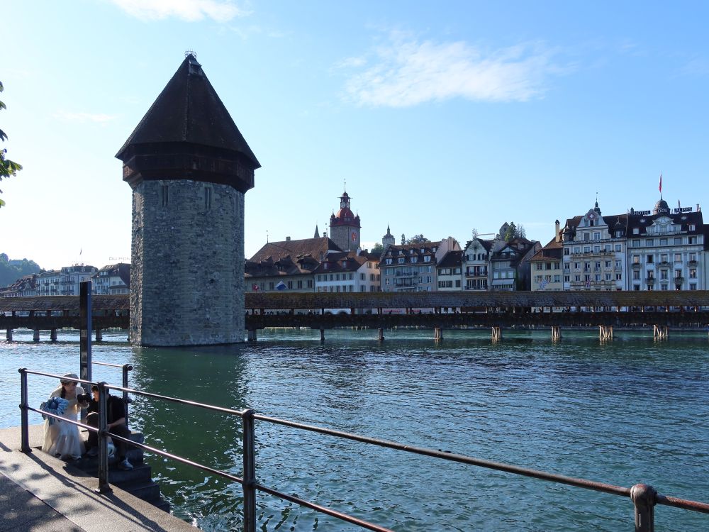 Wasserturm mit Kapellbrücke