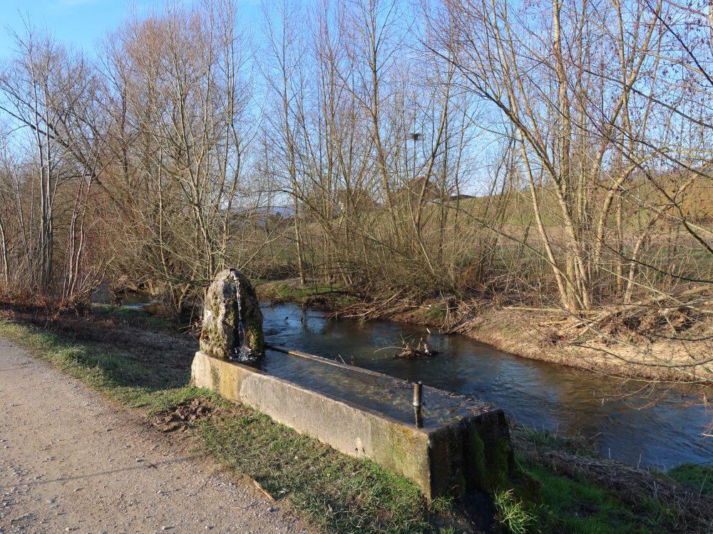 Brunnen an der Bünz