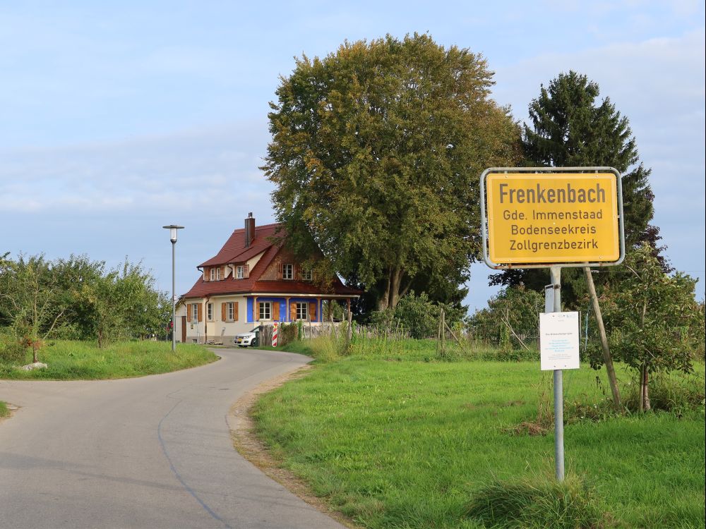 Ortseingang Frenkenbach