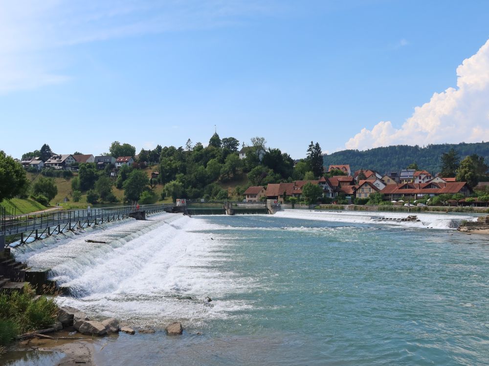 Stauwehr bei Unterwindisch