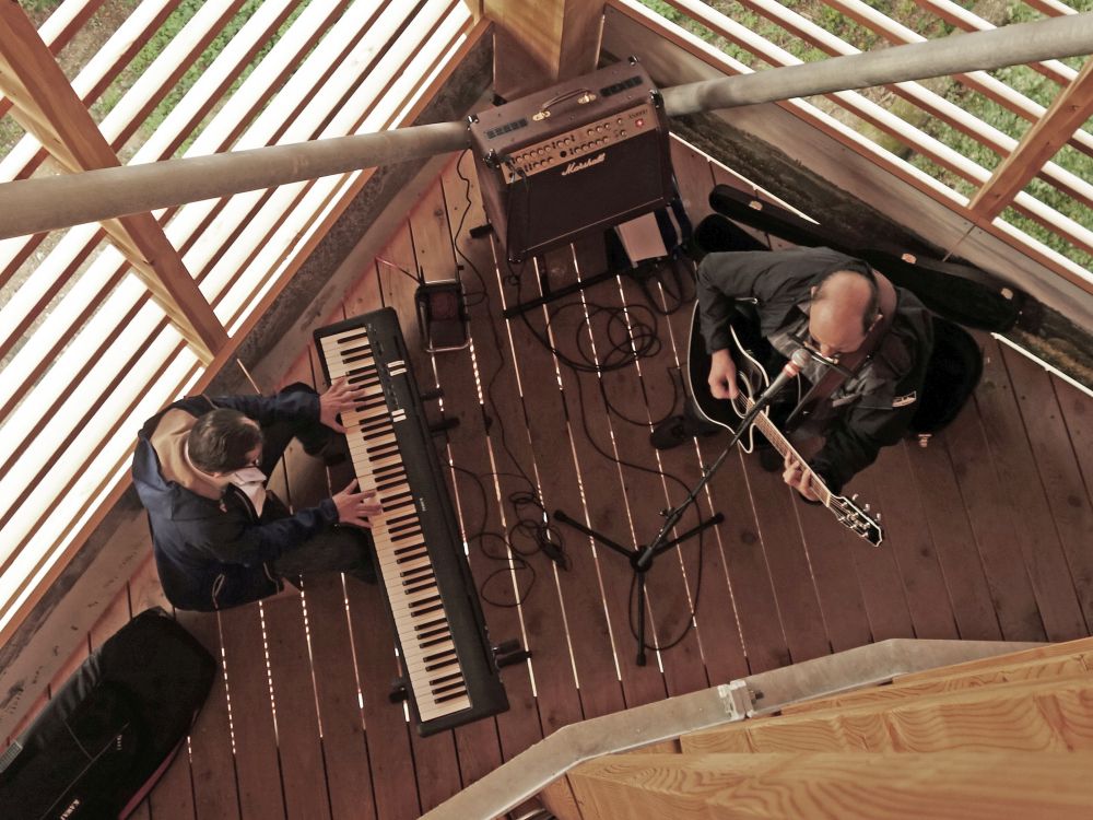 Musiker im Napoleonturm