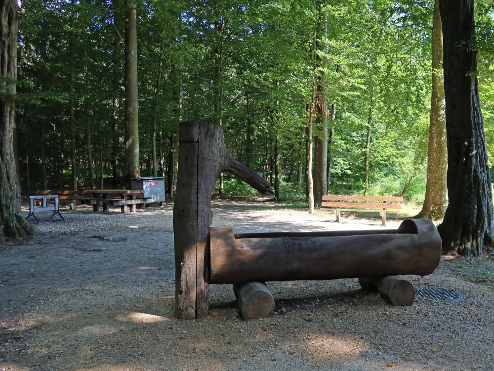 Grillplatz mit Brunnen