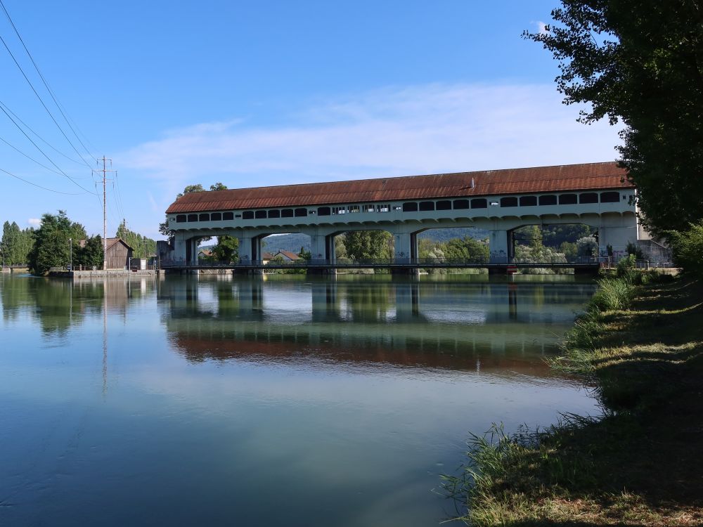 Winznau Stauwehr an der Aare