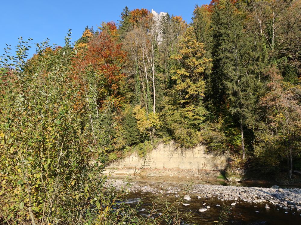 Felswand an der Sitter