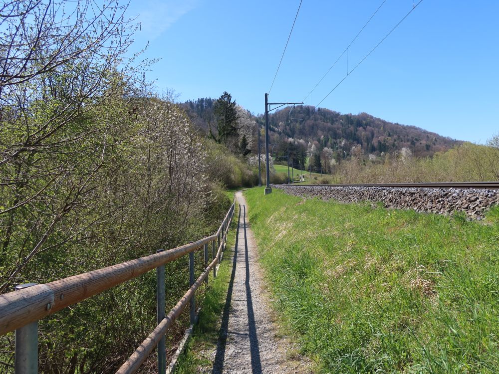 Wieshofweg am Bahngleis