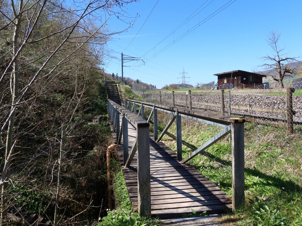 Steg übern Rietlibach