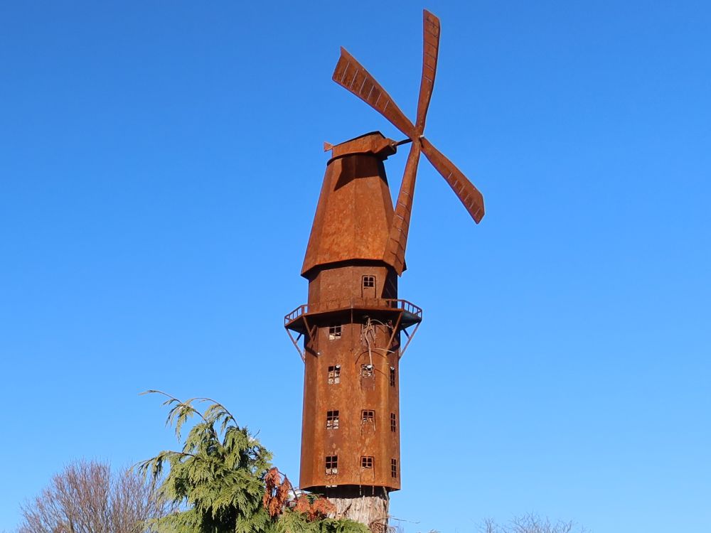 Rostige Windmühle