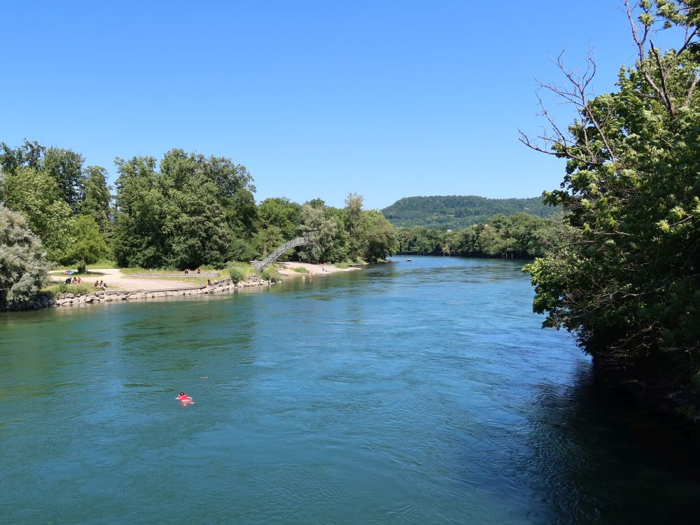 Sprungturm an der Aare