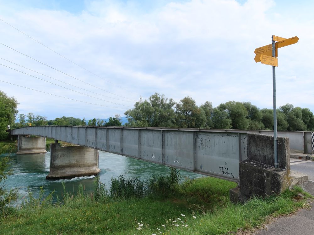 Reussbrücke bei Mühlau