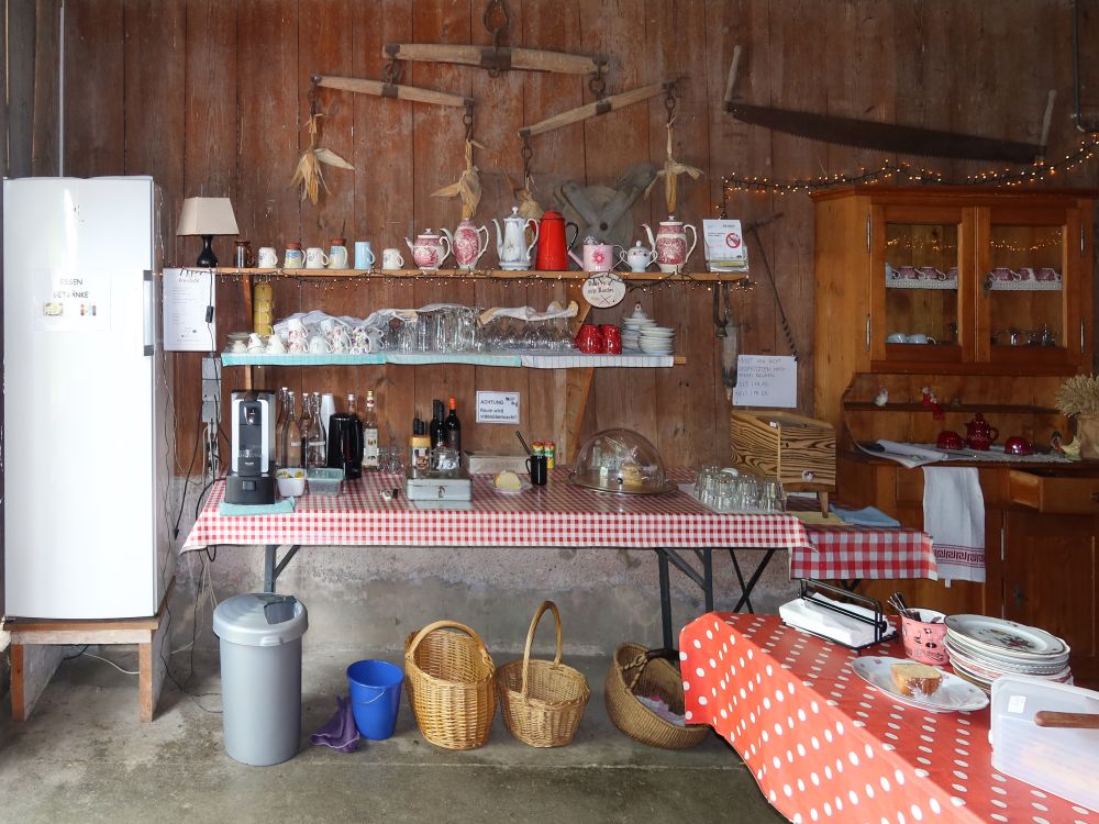 Theke im Stall Beizli