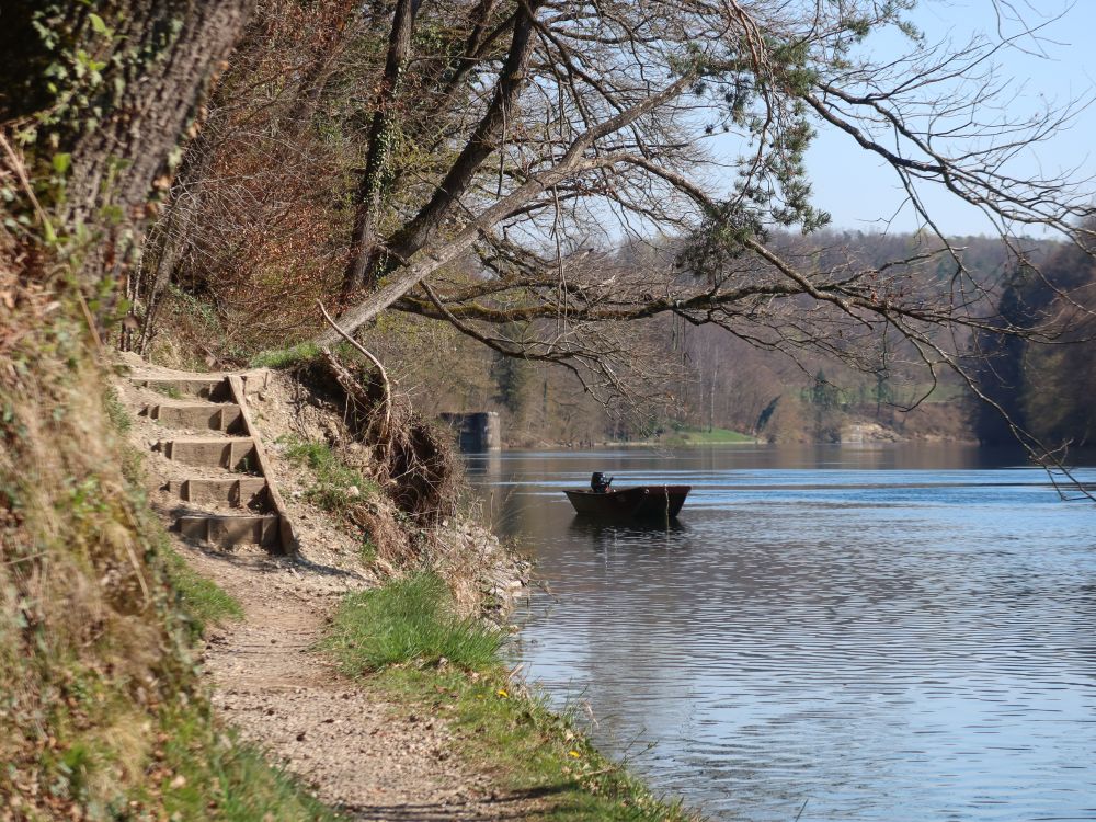 Treppe am Rheinufer