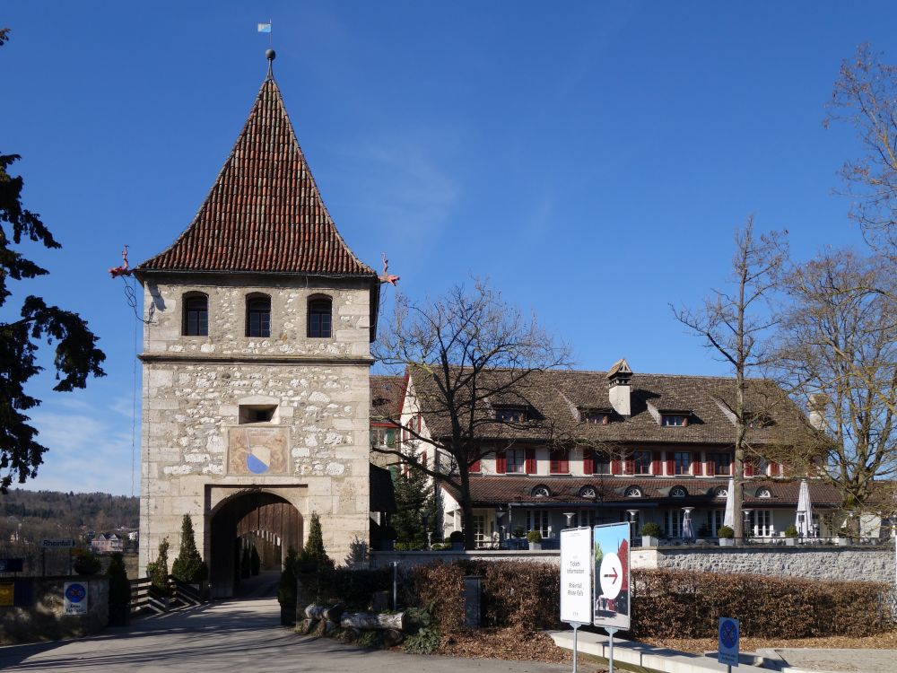 Einagangsturm Schloss Laufen