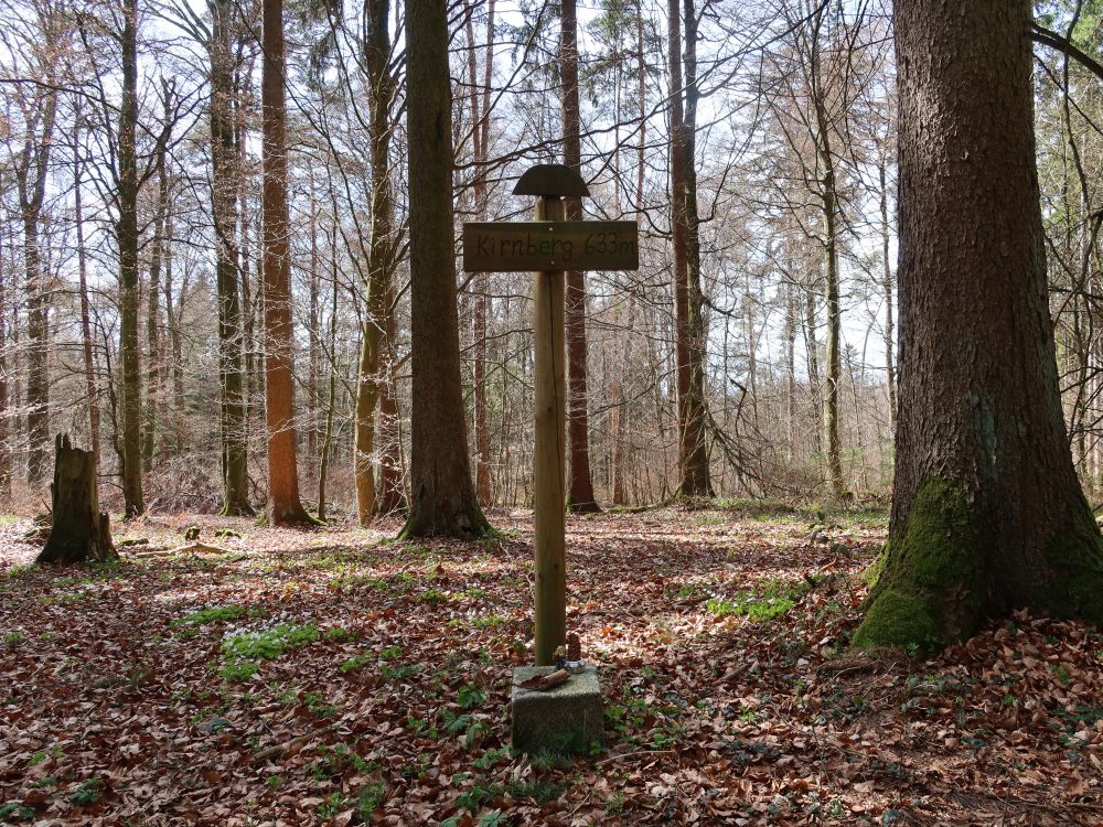 Höhentafel Kirnberg