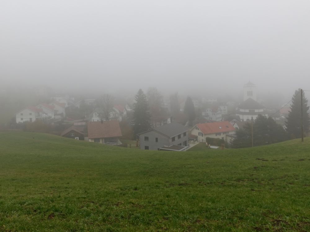 Nebel über Gähwil