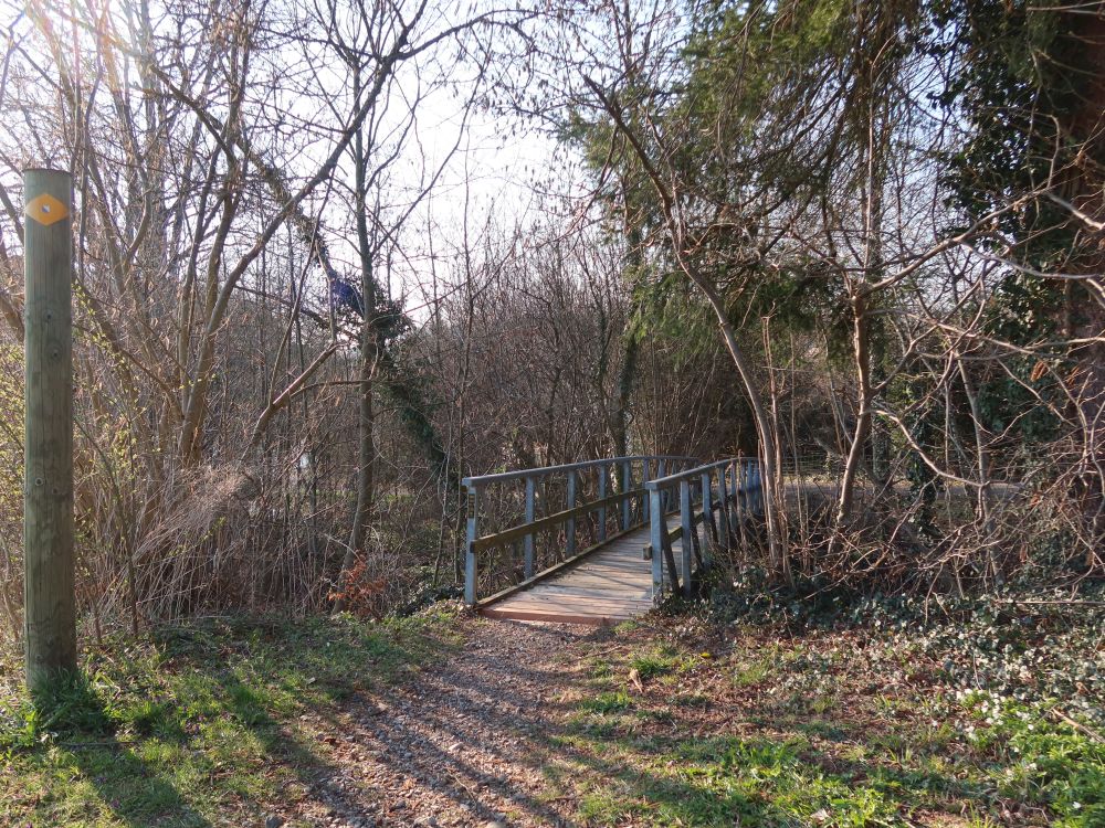 Steg übern Flueacherbach