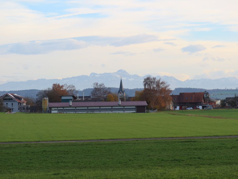 Kirchturm Wäldi unterm Säntis