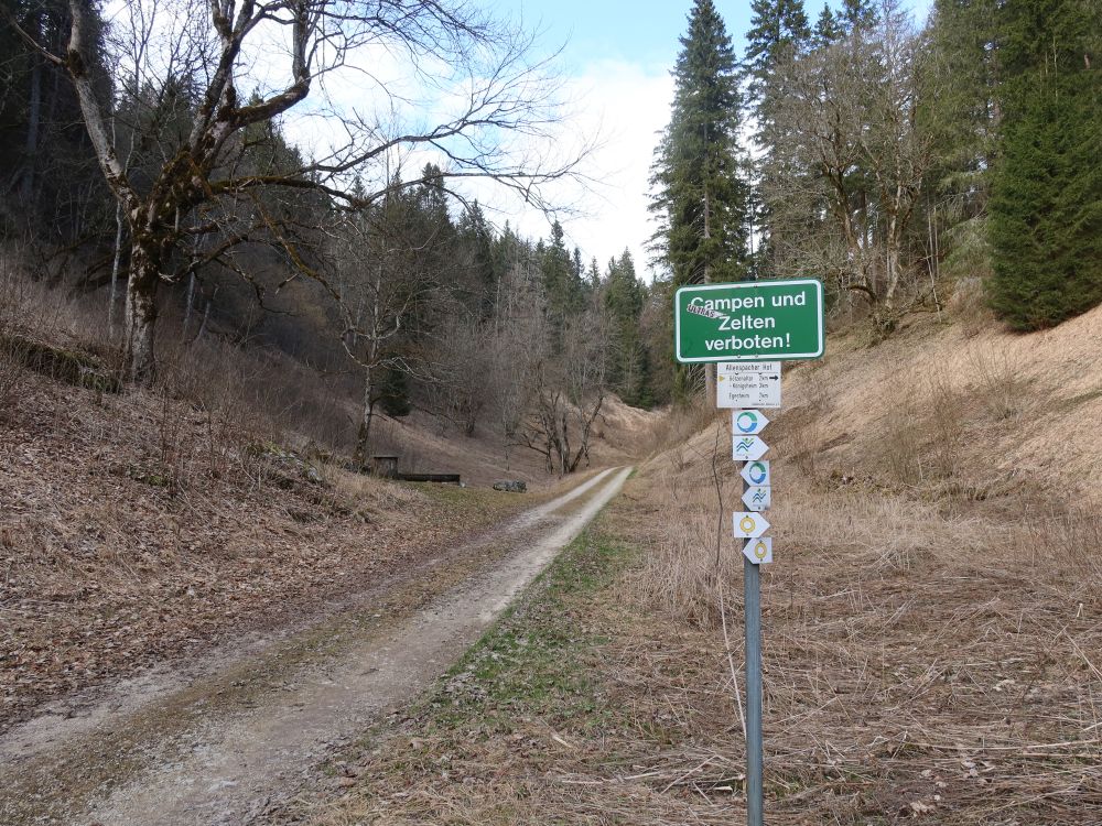 Weg beim Schäferbrunnen