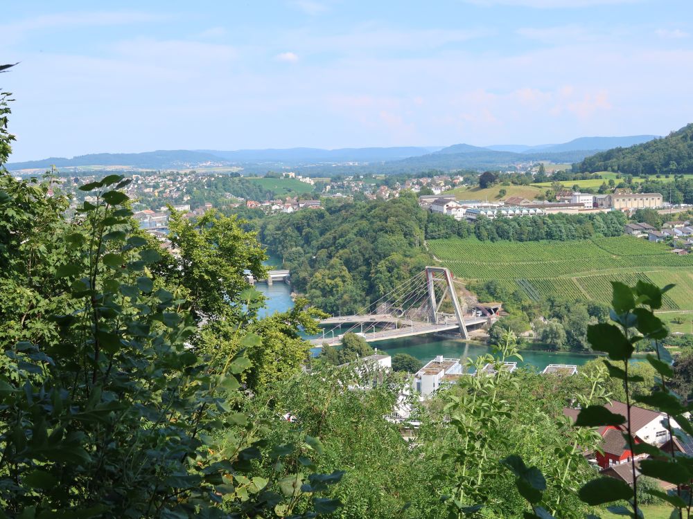 Rhein mit A4-Brücke