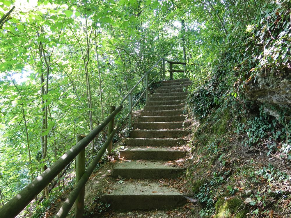 Treppe bei Hohflue