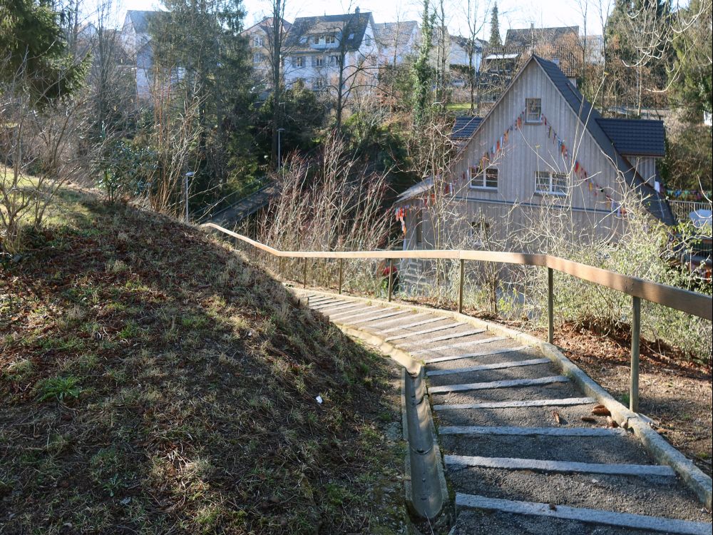 Treppe zum Saubach