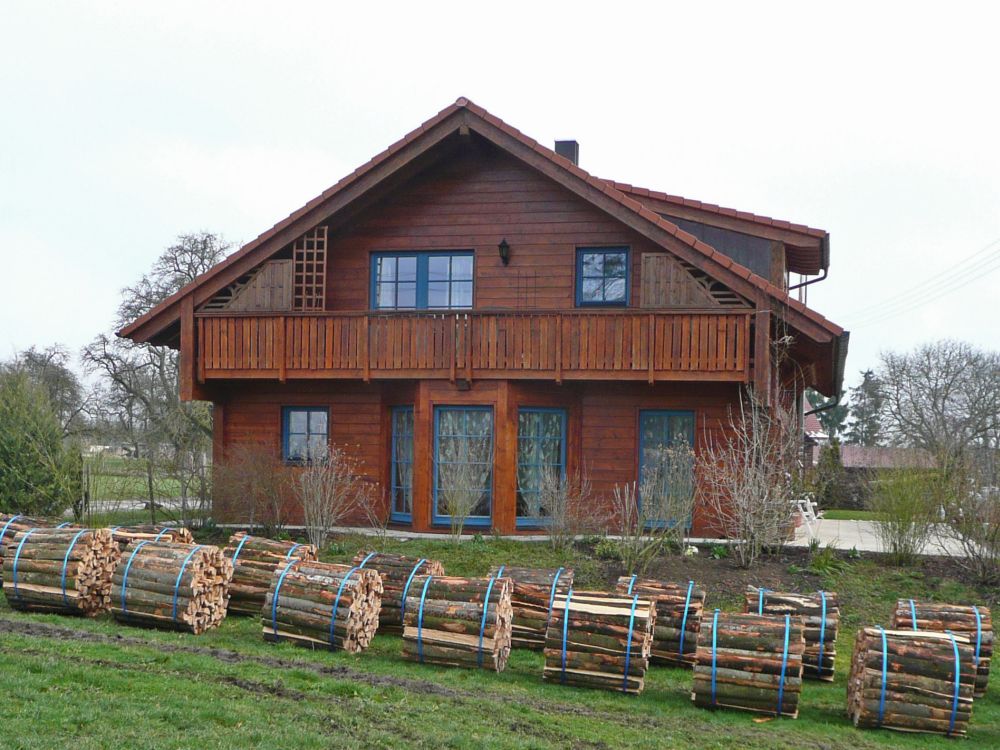 Holzhaus in Langenmoos