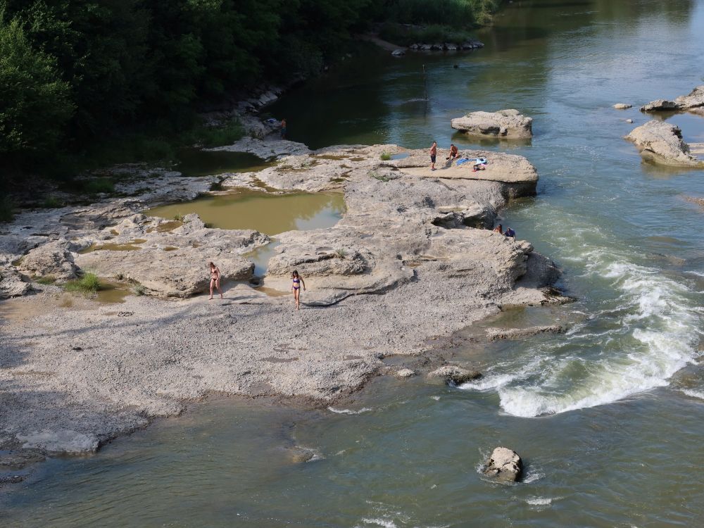 Felsen in der Thur