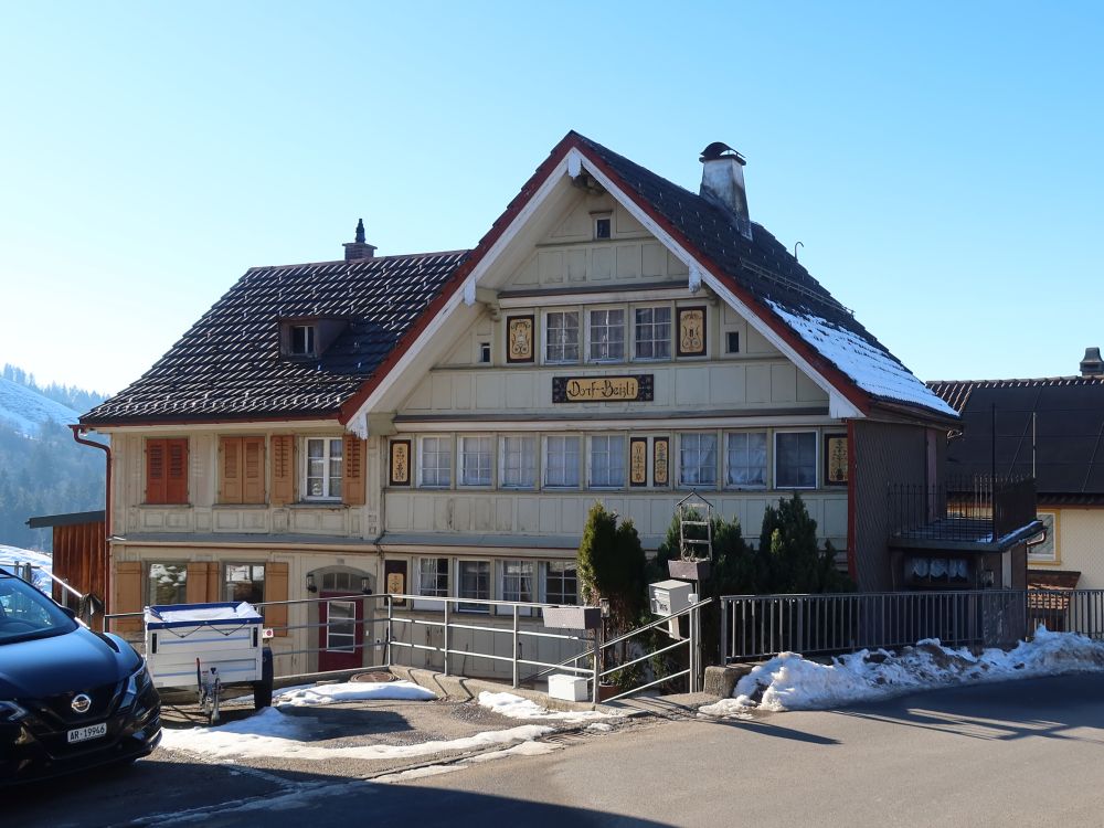 Dorf-Beizli in Schwellbrunn