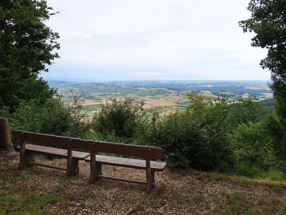 Aussichtspunkt mit Sitzbank