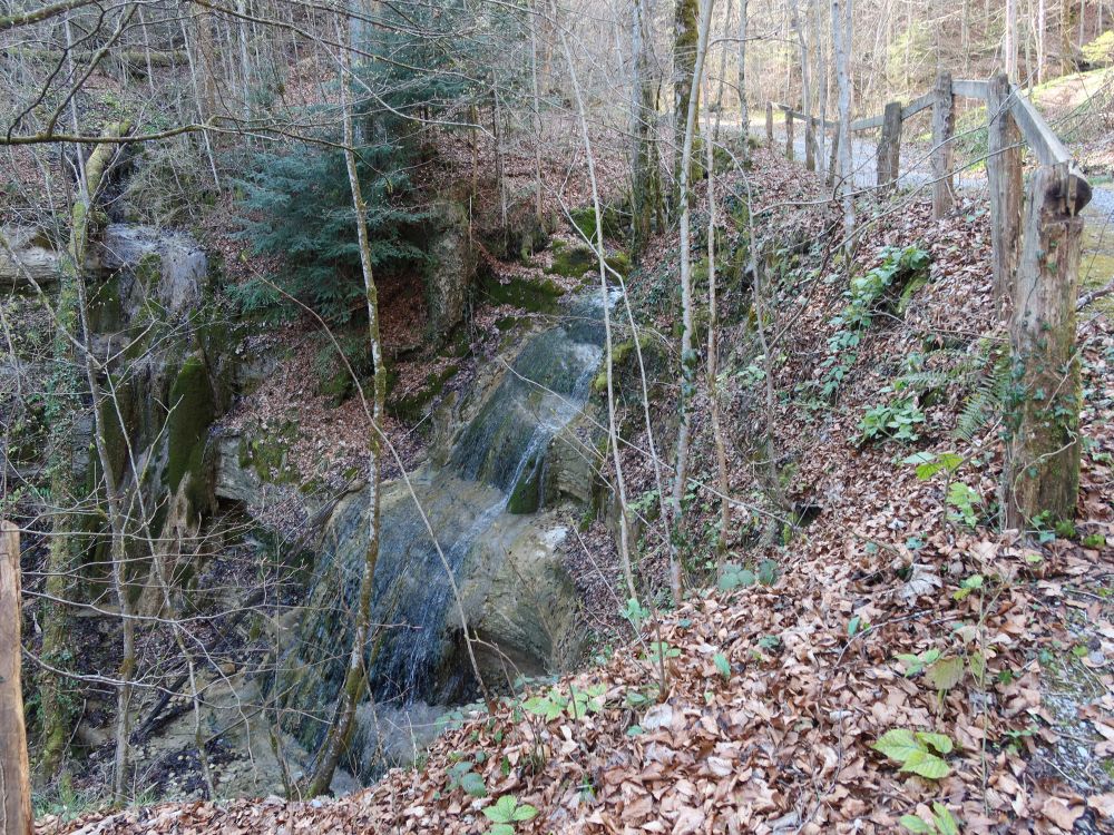 kleiner Wasserfall