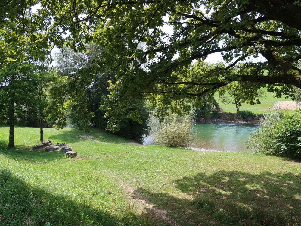 Liegewiese an der Reuss