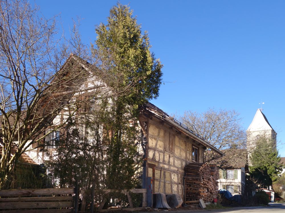 altes Haus in Lustdorf