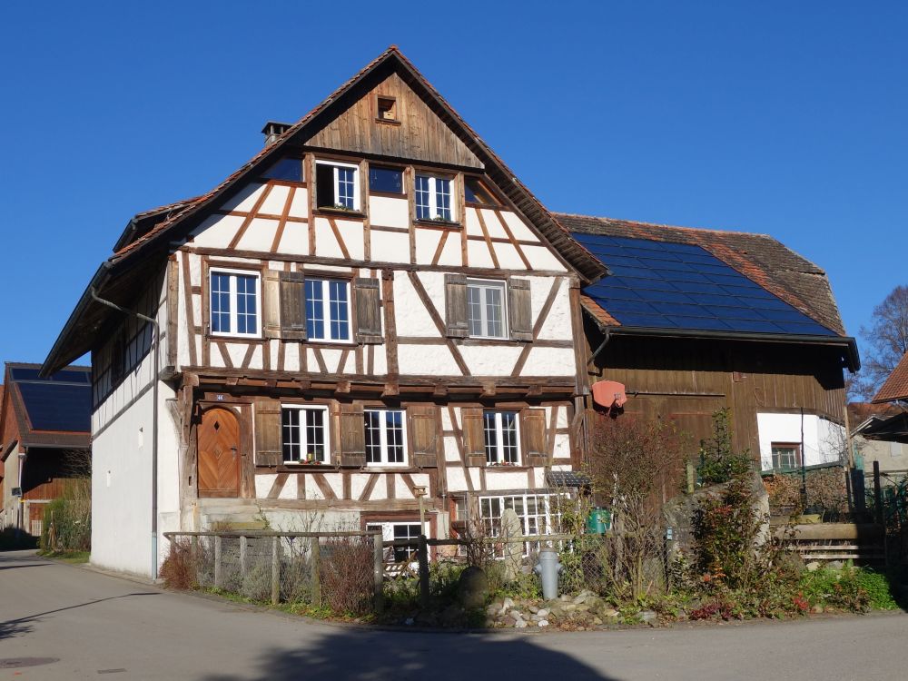 altes Haus in Lustdorf