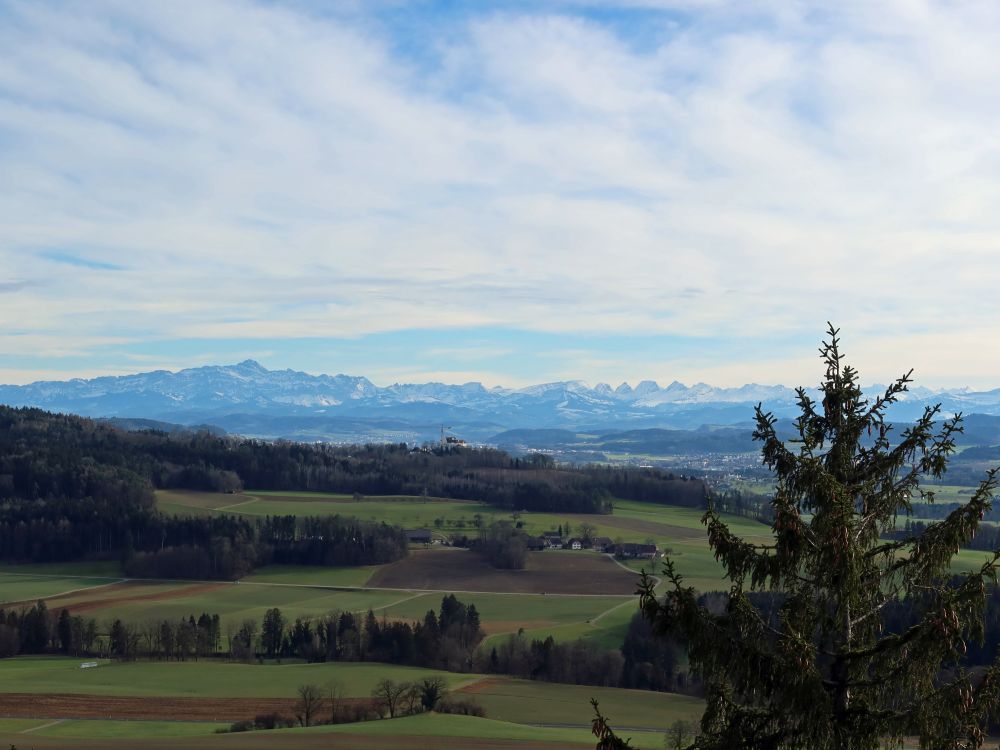 Säntis und Churfirsten