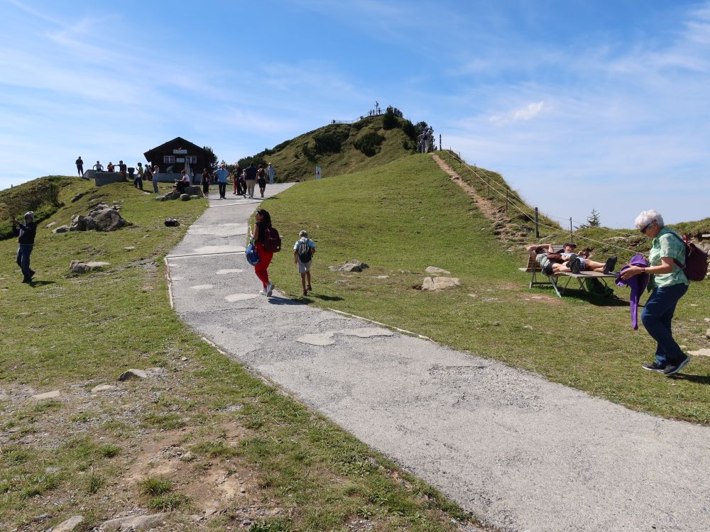 Heidihütte und Gipfel Stanserhorn