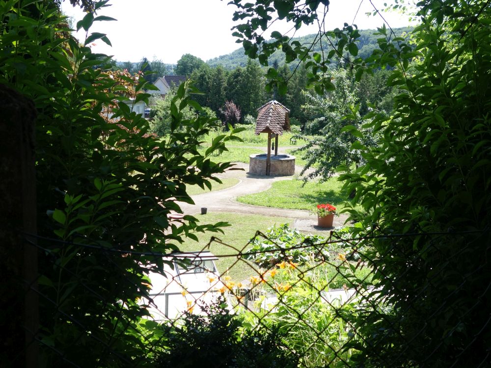 Blick in den Klostergarten